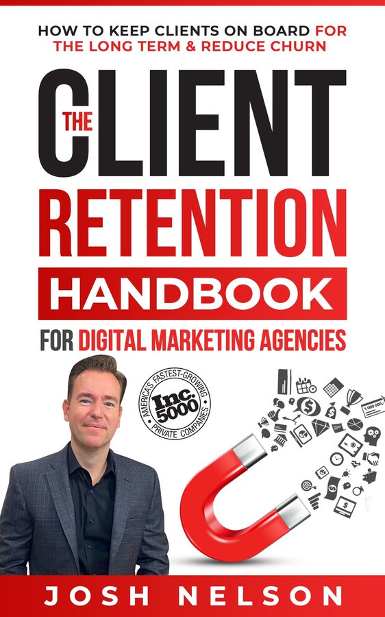 The Client Retention Handbook for Digital Marketing Agencies book cover