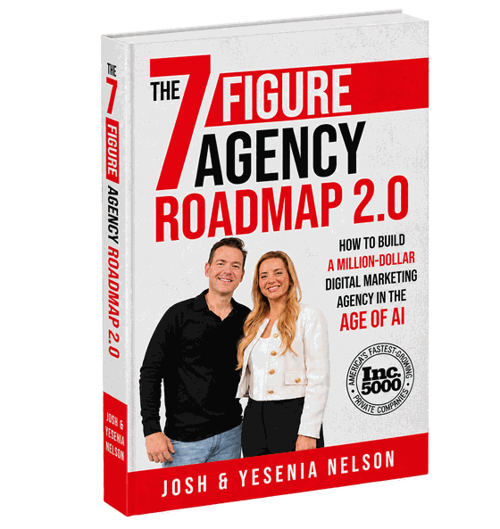 The Seven Figure Agency Roadmap 2.0 book cover